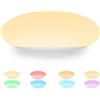 Yuinzin Luce Notturna Bambini, 8 Colori RGB Lampada da Comodino con Timer, Silicone Lampada Bambini Notturna Dimmerabile Ricaricabile USB-C 2000mAh Lampada Neonato per Cameretta Neonati, Idea Regalo Bambini