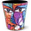 Septe Maison Deluxe - Vaso Decorativo da Interno ed Esterno in Ecopelle Lavabile - Design Moderno e Resistente - Ø18,5xH18 cm - Complemento d'Arredo Elegante per Casa e Giardino(Pablo)