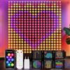 YOOHBERRYS Tenda Luminosa, Luci Per Tende Con 400 LEDs, Telecomando, APP, Sincronizzarsi con la Voce, Timer, DIY Tenda Luminosa per Natale, Feste, Matrimonio, Interni ed Esterni IP65 (2 X 2m)