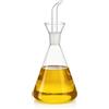 CUPERINOX Oliera in Vetro Antigoccia per Olio d'Oliva, Resistente e Facile da Pulire Collezione Gourmet Oil (250 ml)