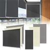 HENGMEI Tenda a rullo per esterni, verticale, per balcone, protezione solare, oscurante, protezione dai raggi UV (180 x 240 cm, antracite)