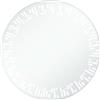vidaXL Specchio da bagno con LED 80 cm