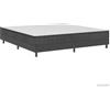vidaXL Struttura letto a molle insacchettate in tessuto grigio 180x200 cm
