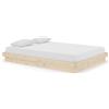 vidaXL Letto in legno massiccio 140x200 cm