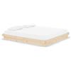vidaXL Letto in legno massiccio 180x200 cm