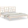 vidaXL Letto in legno massiccio 180x200 cm