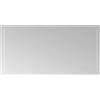 vidaXL Specchio da bagno a LED 100x50 cm