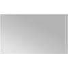 vidaXL Specchio da bagno a LED 100x60 cm