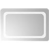 vidaXL specchio da bagno vidaXL LED 60x40 cm