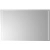vidaXL Specchio da bagno a LED 80x50 cm