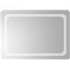 vidaXL specchio da bagno vidaXL LED 50x70 cm