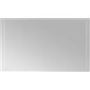 vidaXL specchio da bagno vidaXL LED 60x100 cm