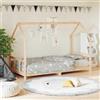 DKD HOME DECOR Letto per bambini 90x200 cm in legno di pino massiccio