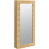 vidaXL Armadio per gioielli con specchio da parete 30x8,5x67 cm