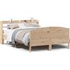 vidaXL Letto in legno massiccio senza materasso 150x200 cm in legno di pino