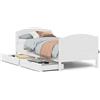 vidaXL Letto in legno massiccio senza materasso bianco 90x200 cm in legno di pino
