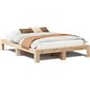 vidaXL Letto in legno massiccio senza materasso 150x200 cm in legno di pino