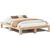 vidaXL Letto in legno massiccio senza materasso 140x190 cm in legno di pino