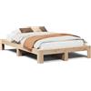 vidaXL Letto in legno massiccio senza materasso 120x200 cm in legno di pino