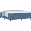 vidaXL Letto a molle blu 180 x 200 cm in velluto a coste