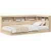 vidaXL Libreria letto rovere Sonoma 75 x 190 cm materiale a base di legno