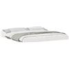 vidaXL Struttura letto bianca 180 x 220 cm in legno di pino massiccio