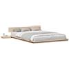 vidaXL Struttura letto marrone 150 x 200 cm in legno