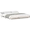 vidaXL Struttura letto bianca 200 x 210 cm in legno di pino massiccio