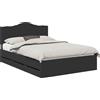 vidaXL Struttura letto con cassetti nera 140 x 200 cm Legno ingegnerizzato