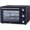 KITCHEN MOVE Forno multifunzione 48L calore girevole girevole grill 1800W ARIZONA nero 5 programmi di cottura con timer e accessori