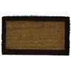 Casatessile Super BORDO zerbino in cocco 50x100 cm. - MARRONE