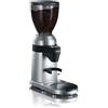 GRAEF. Macinacaffè GRAEF CM900, 40 livelli di macinatura, dosaggio automatico, funzione programmabile, contenitore rimovibile da 350 g, macinatura su richiesta, colore argento