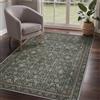 GENIMO Tappeto Morbido a Pelo Corto, 120x170 cm, Antiscivolo e Lavabile in Lavatrice, Stile Boho Vintage, per Ingresso, Cucina, Bagno, Studio, Colore Grigio Marrone Retro