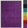 Floordirekt Use&Wash - Zerbino per porta, per corridoio, ingresso, ingresso, antiscivolo e lavabile (120 x 300 cm, viola 28)