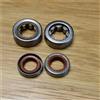 GTWSQQ Il set di cuscinetti a sfera for albero motore MS200 è adatto for accessori for motoseghe St=ihl 020T MS200 MS200T 95310030105(Bearings and seals)