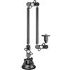 Geavonyg Supporto Per Telefono Sopraelevato Carichi Pesanti Scrivania Regolabile A 360 Gradi Con Ventosa Flessibile Braccio Lungo Da 1/4 3/8 Viti