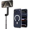 Spigen Bundle Bastone Selfie MagSafe e Cover Trasparente MagSafe per iPhone 17 Pro Max