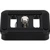 Phefop Accessorio per Montaggio su Fotocamera con Piastra a Sgancio Rapido Design a Coda di Rondine in Lega di Alluminio con Vite da 1/4 e Cuscinetti Antiscivolo per Testa a Sfera per