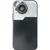 SYSTEM-S Lente macro 2.8X HD Filtro con Custodia Nero per iPhone 13 Mini