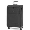 REDOLZ valigia grande morbida 79 cm espandibile | trolley leggero con 4 doppie ruote e serratura TSA | 79 × 46 × 30 cm 3,23 kg per donna e uomo - Essentials 12