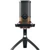 CHERRY UM 9.0 PRO RGB USB Microfono Nero/Rame