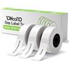 YOHOOLYO Etichette Adesive Termiche Gap, Nastro Etichette Gap 14mm x 40mm, 3 Rotoli, Compatibile con YOHOOLYO HP6-C Eticchettatrice, Adatto a Scuola e Ufficio