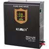 Kemot Alimentazione di emergenza KEMOT PROsinus-500 URZ3409 Inverter pura funzione di ricarica 12 V 230 V 800 VA/500 W, nero