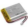 innCraft INNOVATE LIVING Batteria ai polimeri di litio innCraft Energy 950mAh 3,7V, 43 x 34 x 6 Modello 603443 3P Molex 51021-030 Connettore 1,25 mm
