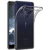 MaiJin Custodia per Nokia 5.1 (5,5 Pollici) Morbido TPU Cover Cristallo di Rocca Trasparente Anti Scivolo Protezione Posteriore Cover