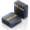 BOSGAME P3 MIX Mini PC W-11 Pro, AMD Ryzen 5 7640HS (fino a 5.0GHz), 16GB DDR5, SSD da 512GB. Triplo schermo (HDMI+DP+USB4), WiFi 6E, doppia LAN 2.5G. Ideale per lavoro, scuola, ufficio e casa