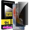 Doxxvai 2 Pezzi Pellicola Privacy per Motorola Edge 50 Fusion, Impronta Digitale Compatibile, Pellicola Protettiva Anti-Spy in TPU HD, Autorigenerante e Senza Bolle con Strumento di Montaggio