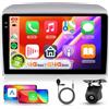 Hodozzy 【4+64G】Hodozzy Carplay Autoradio per Lancia Ypsilon 2006-2011, 9 Pollici Schermo In-Cell Stereo Auto Bluetooth 5.0 con Android Auto/EQ/GPS/Wifi/RDS/USB/SWC+Telecamera Posteriore
