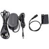 HangTon LP-E8 - Kit di alimentazione per Canon EOS Rebel T5i T4i T3i T2i, 700D 650D 600D 550D, Kuss X6 X5 X4, fotocamera DSLR (DR-E8 e adattatore)