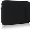 MasiBloom Custodia per laptop MacBook Neo 13 A3404 2026 A18 Pro con 2 tasche accessori borsa (nero)